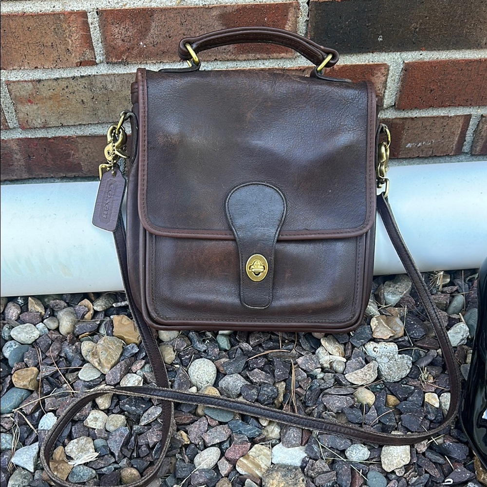 Classic Brown Leather Men's Bag